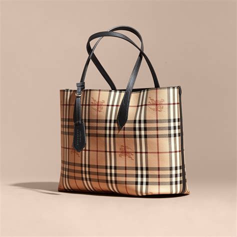 burberry reversible tote bag|burberry haymarket tote.